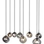 Pendant Light Smoked Glass Grey 0