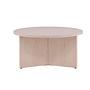 Saltö Coffee table Small White stained Wood 1