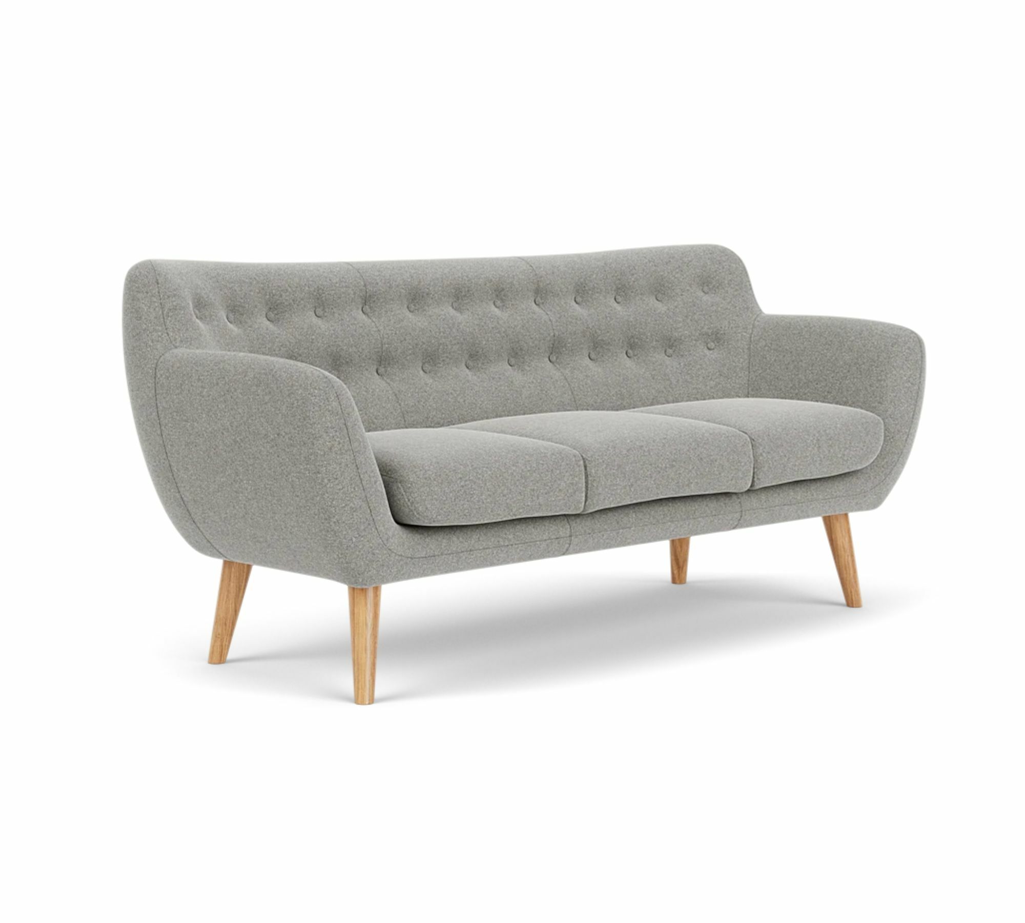 Anne Sofa 3-Sitzer Elliot Light Grey 1