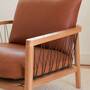 Enzo Sessel Leather Bronze 3