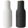 2x Pfeffer- und Salzmühle Schwarz Weiß 0
