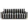 Dylan Sofa 3-Sitzer Line Latte Black 0