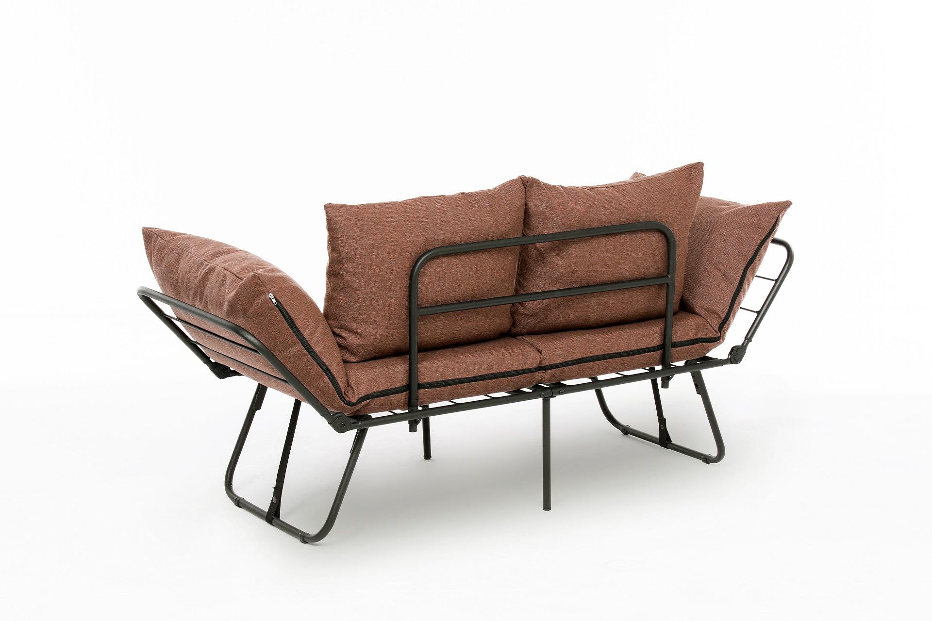Viper Sofa 2-seater Light Brown 7
