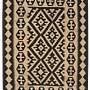 Kilim Gashgai Teppich Braun Schwarz 0