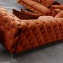 Como Sofa 2-Sitzer Orange 1