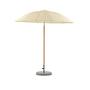 Pagoda Parasol Natural with base plate Ø 240cm 0