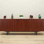 Vintage Sideboard Teakholz Braun 1970er Jahre 1