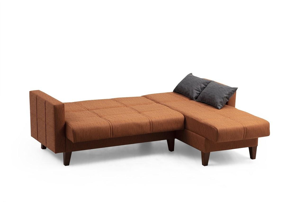 Polya L Ecksofa Rot 7