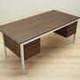 Schreibtisch Eichenholz Metall Braun 1970er Jahre 5