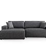 Pirlo Corner Sofa Left Dark Grey 0