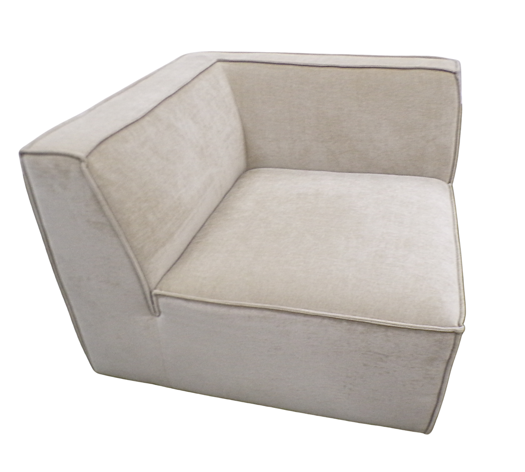 Dane 1-Sitzer Eckmodul Links Danny Cream 7