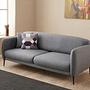 Venice Sofa 3-seater Grey 2