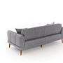 Seren Sofa 3-Sitzer Grau 8