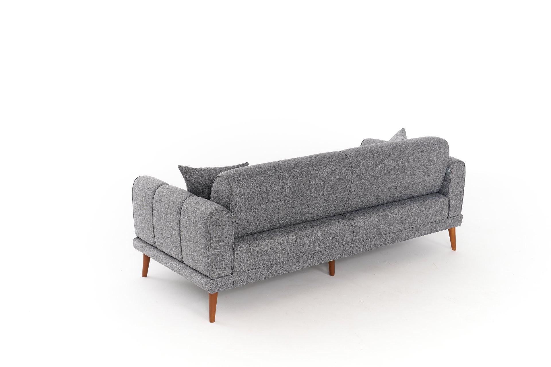 Seren Sofa 3-Sitzer Grau 8