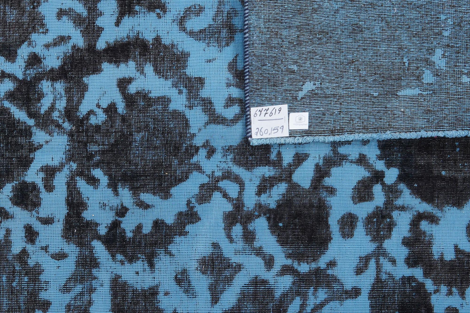 Tappeto vintage in lana multicolore 3