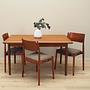 Teak table brown 1970s 2