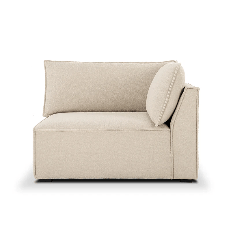 Daphne 1-Sitzer Eckmodul Links Maya Cream 0