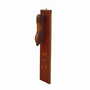 Vintage Wandschmuck Holz Braun 1970er Jahre 0