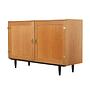Cabinet ash wood 1970s 0