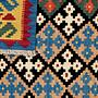 Kilim Gashgai Teppich Wolle Mehrfarbig 4