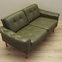 Sofa Leder Grün 1970er Jahre 8