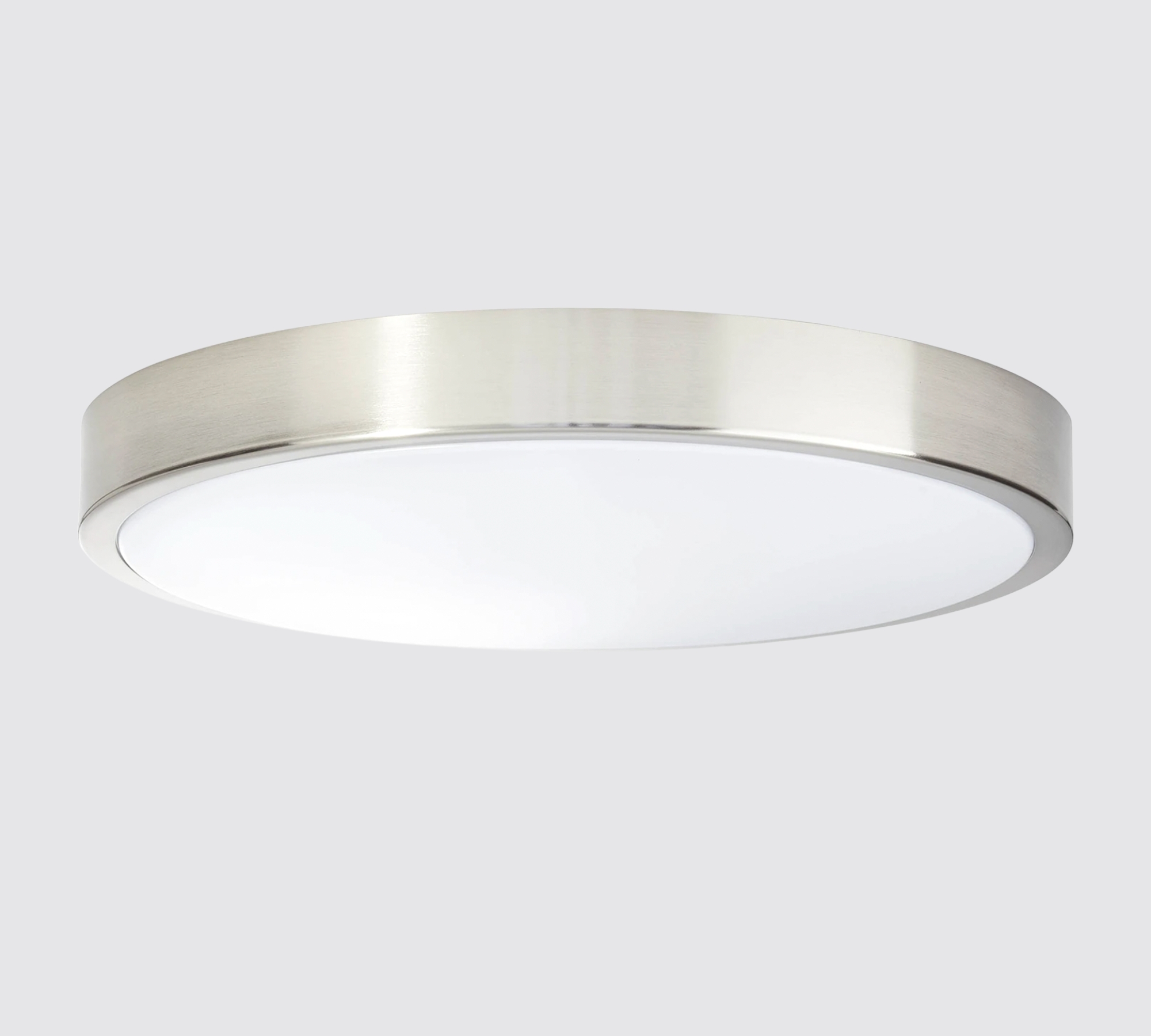 LED Deckenleuchte mit Fernbedienung Silber 0