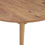 Viona Extendable Table Pine-Look Brown Ø 100cm 8