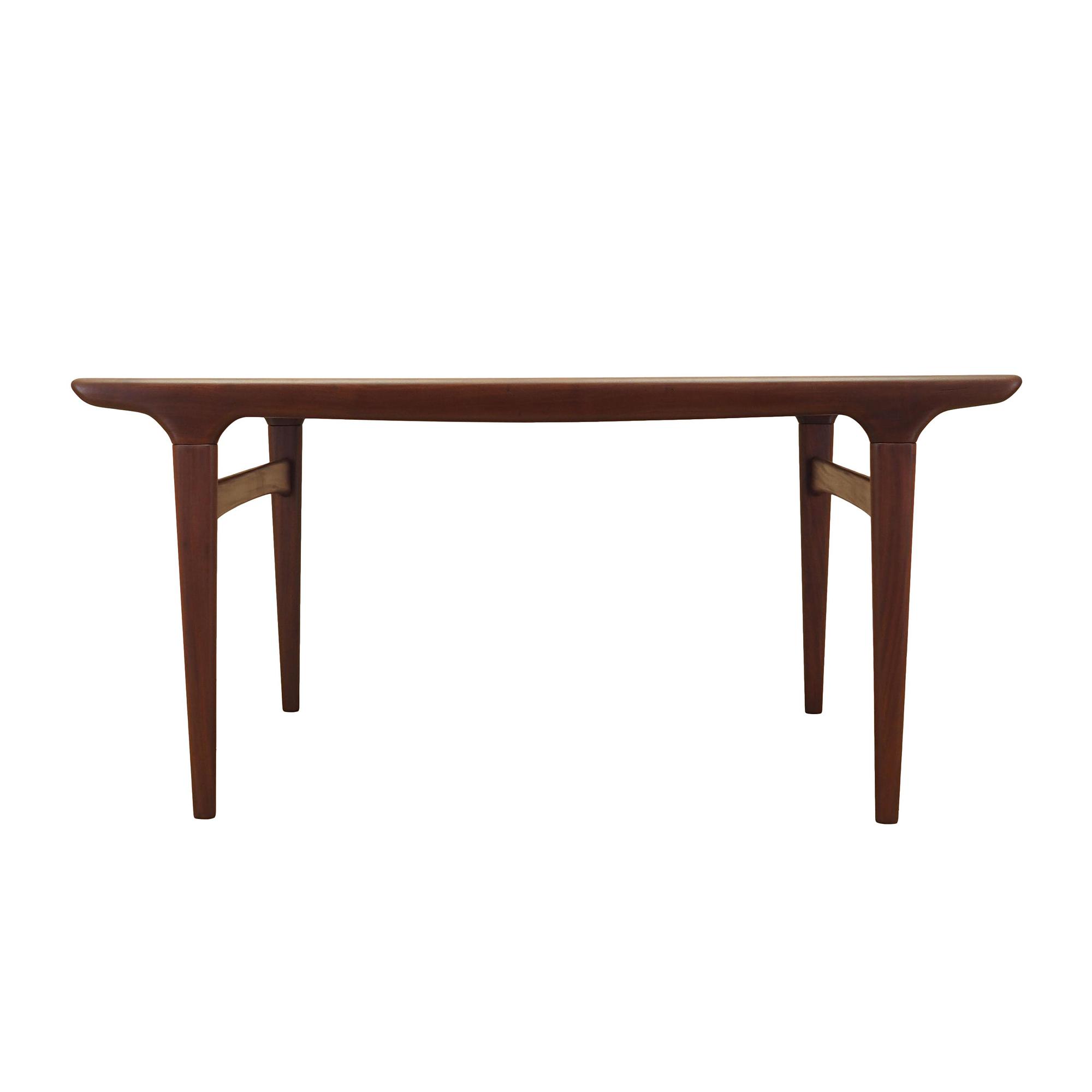 Teak Table Brown 1970s 0