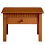 Coffee table Toila II Pine Solid Amber 1