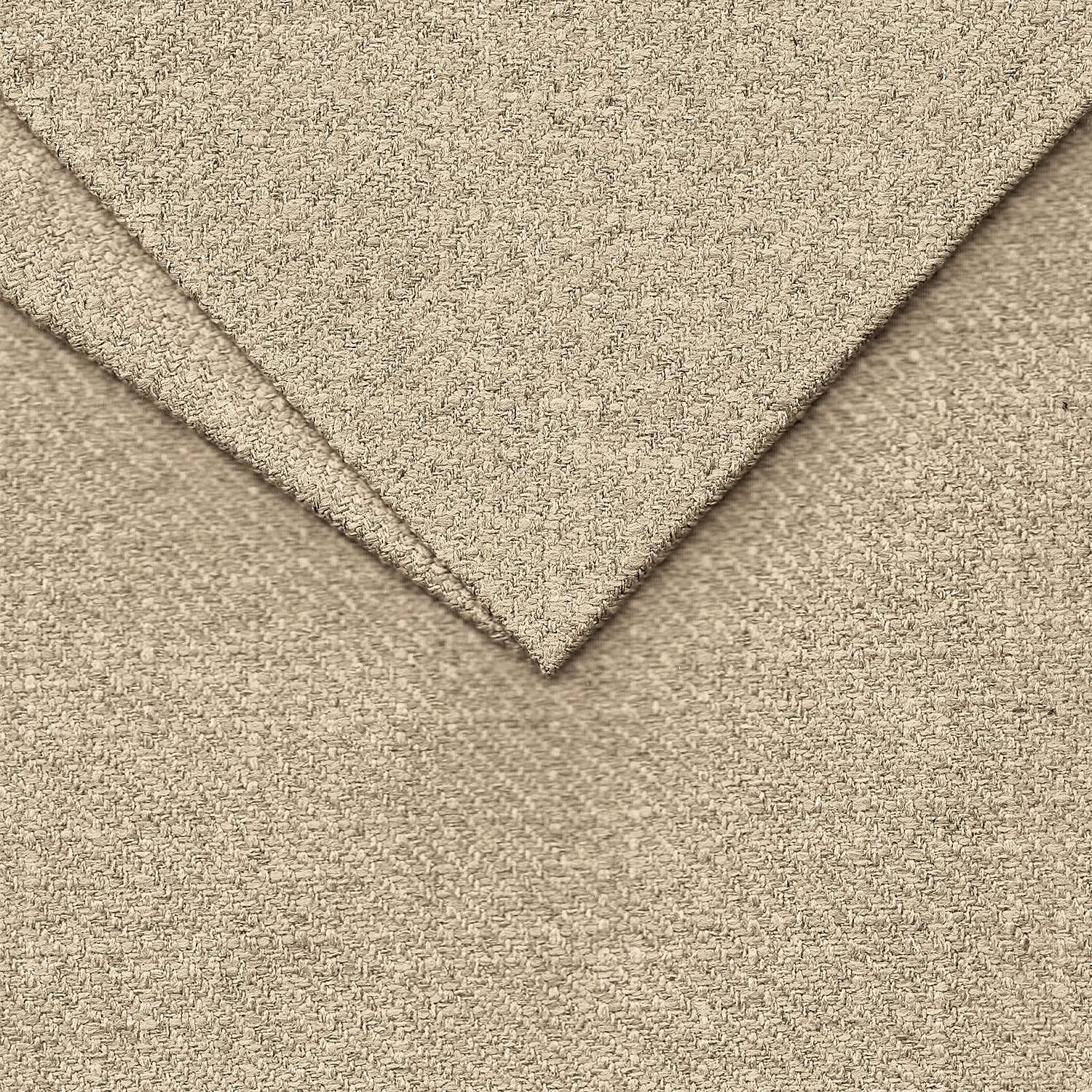 KINX Upholstered Bed Cover Flat Weave Sand 180 x 200cm 0
