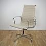 Aluminium Chair EA 112 Swivel Hopsack Beige 0