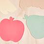 Yummy Apple Placemat Silicone Red 2