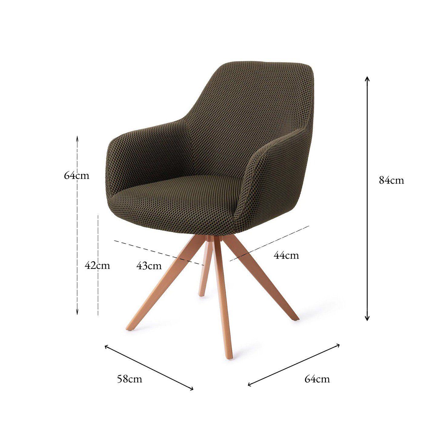 Hiroo Dining Chair Jungle Jewel 4