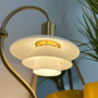 PH 2/2 Luna Tischleuchte Eisen Gold 1