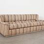 Saporiti Divano a 3 posti Tessuto Beige Legno anni '60 2