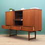 Vintage Highboard Teakholz Braun 1960er Jahre 3