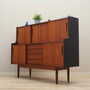 Vintage Highboard Teakholz Braun 1960er Jahre 3