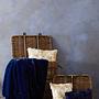 Bosie Lamina Navy Blue Throw 5