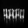 6x Vintage Highball Trinkglas Kristall 1