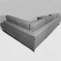 Tyme Sofa Landscape with Chaise Lounge Fine Fabric Slate Grey 5
