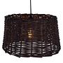 Basket Pendelleuchte Geflecht Acrylglas 1-flammig 0