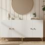 Simple 150 Sideboard White Gold 2
