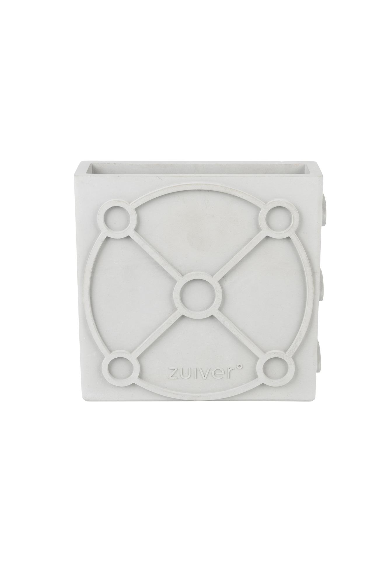 Graphic Vase Concrete Grey 2