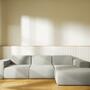 Pyllow Ecksofa Récamiere Rechts Lichtgrau 0