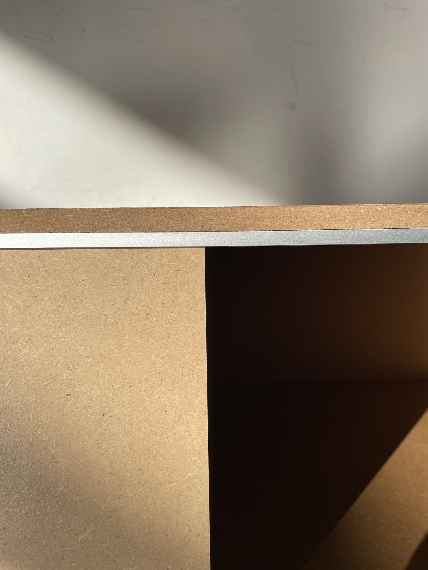 TV Sideboard Holz Aluminum Braun 5