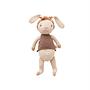 Kuscheltier Hase Baumwolle Beige 0