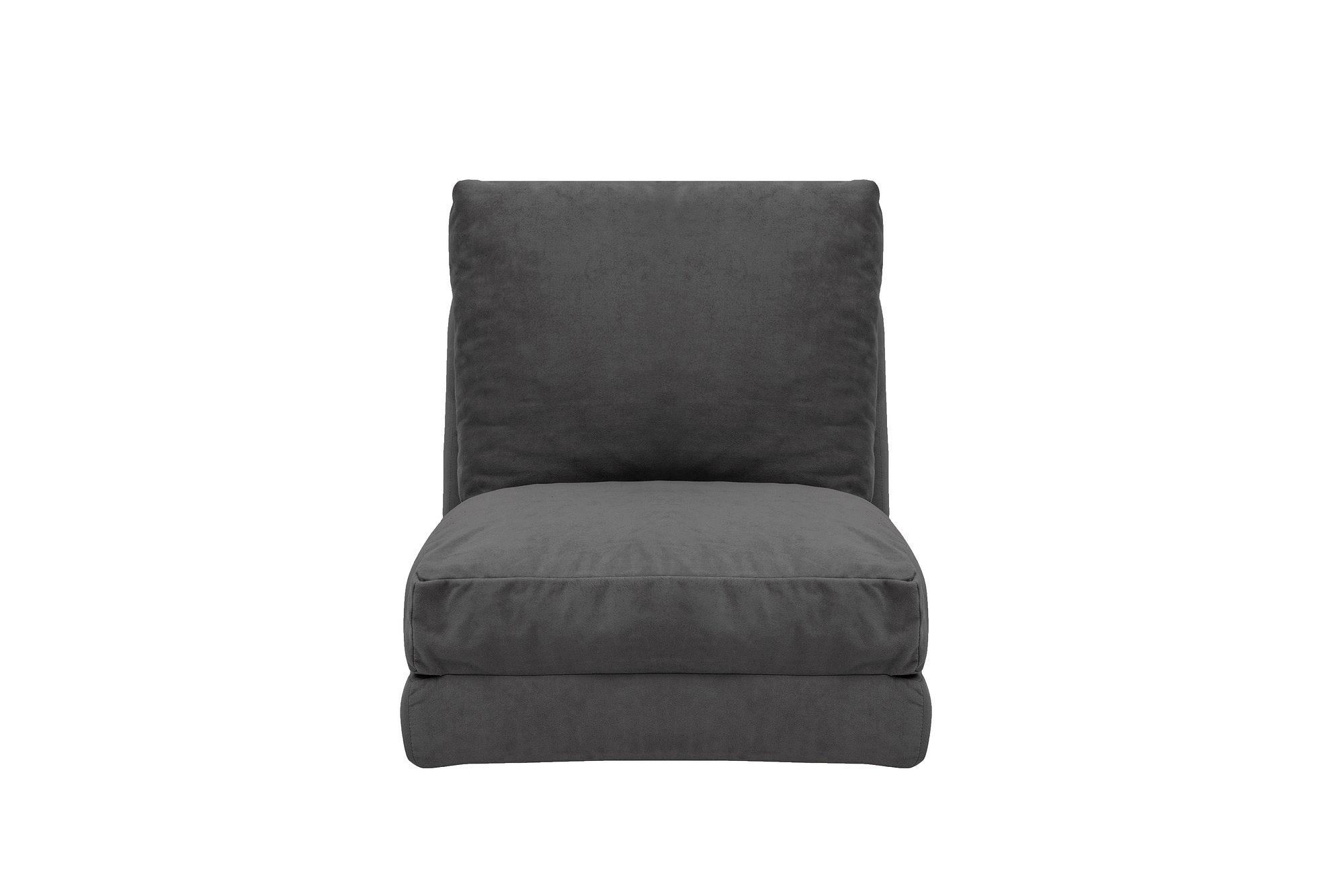 Taida Schlafsofa 1-Sitzer Grau 3