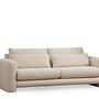 Lily 3-seater sofa Cream 0