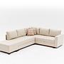 Aly  Schlafsofa Récamiere Links Baumwolle Creme 7