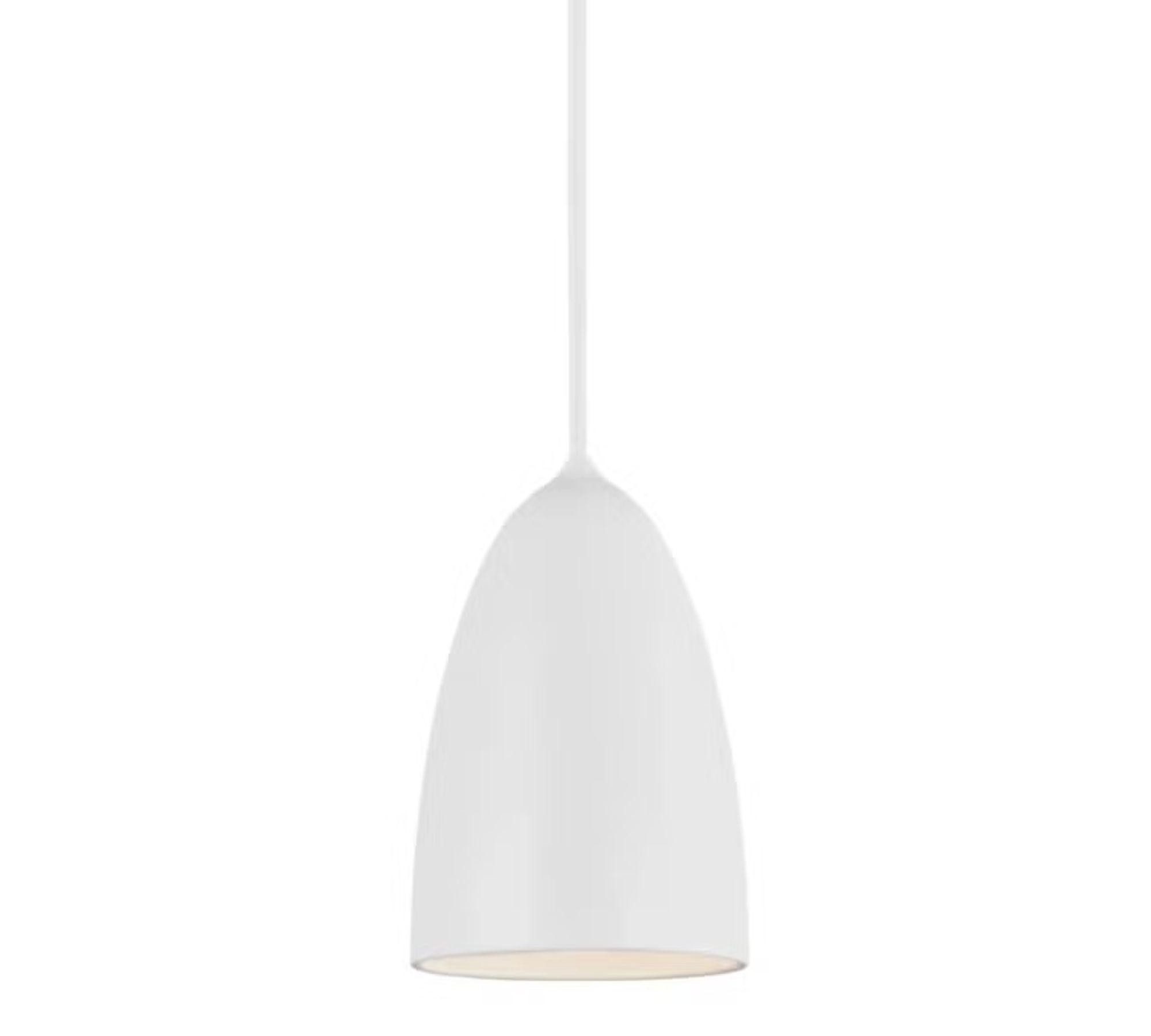 Pendant lamp 1-light Steel White 0